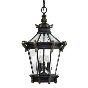 Lantern Light Fixture- indoor or outdoor- electric